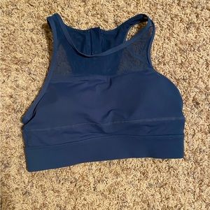 ZYIA ACTIVE Blue All Star Sports Bra Small